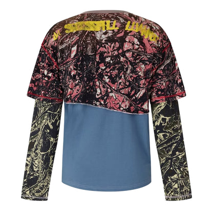 Multicoloured Camo - Back - Diesel Mens Camouflage T-Shirt