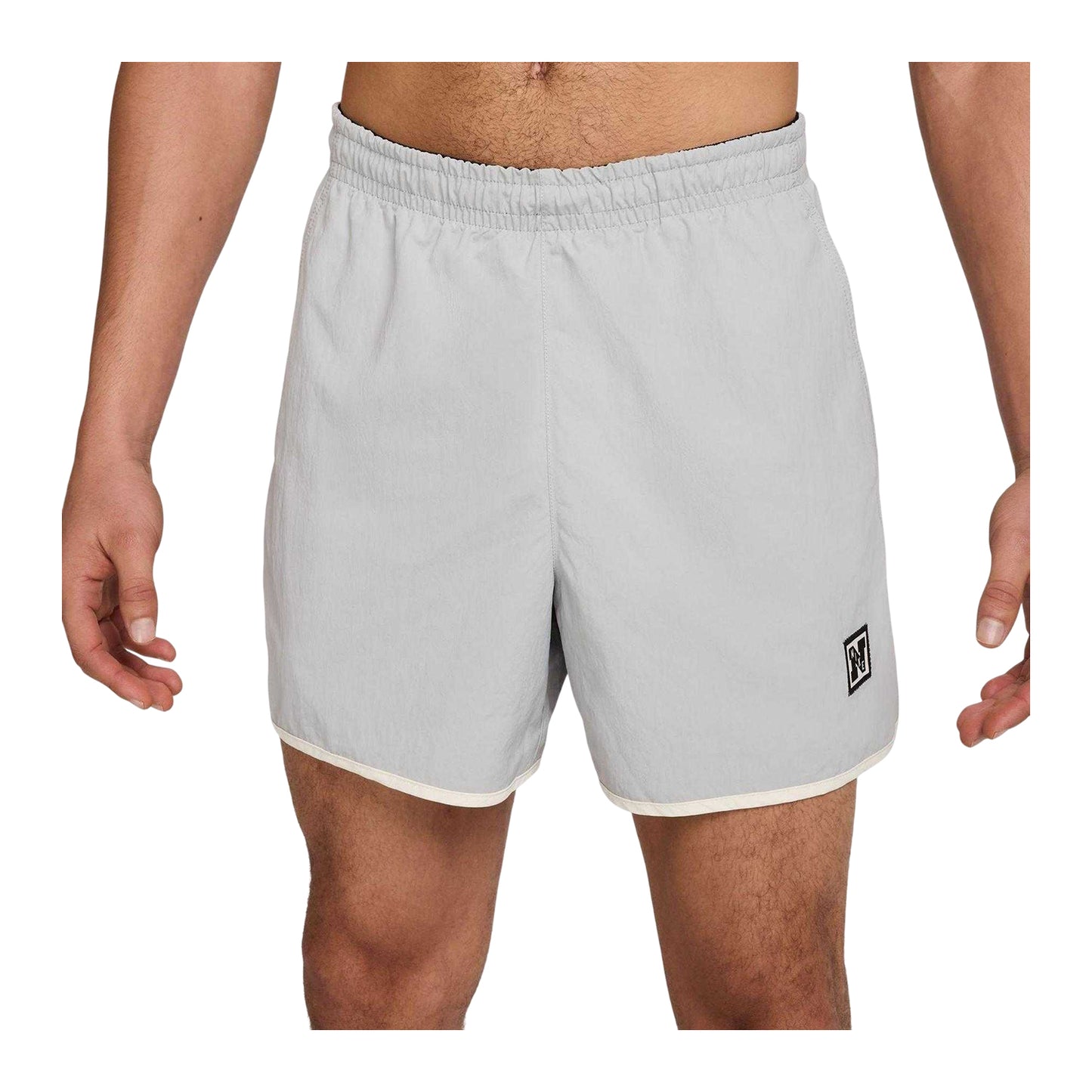 Light Smoke Grey - Front - Nike Mens Heritage Running Shorts