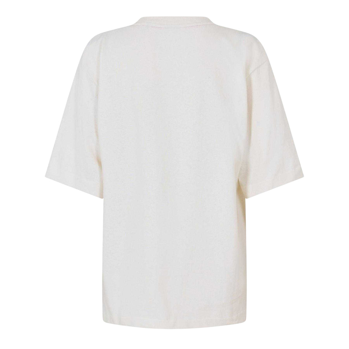 White - Back - Boss Mens Embroidered Logo Regular T-Shirt