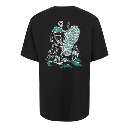 Black - Back - The North Face Mens Graphic Print Oversized T-Shirt