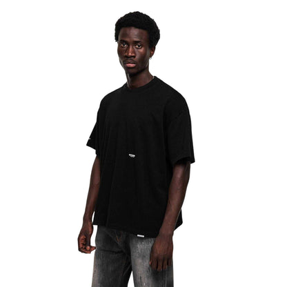 Jet Black - Side - Represent Mens Owners Club Oversized Short-Sleeved T-Shirt