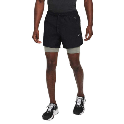 Black - Side - Nike Mens Stride Running Shorts