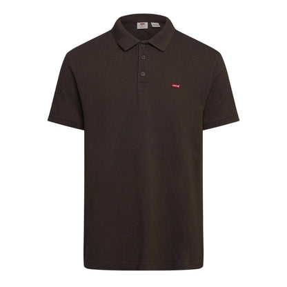 Brown - Front - Levis Mens Housemark Polo Shirt