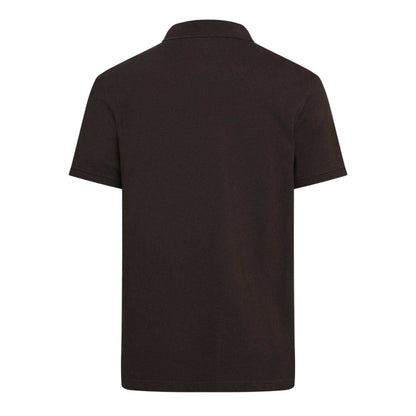 Brown - Back - Levis Mens Housemark Polo Shirt
