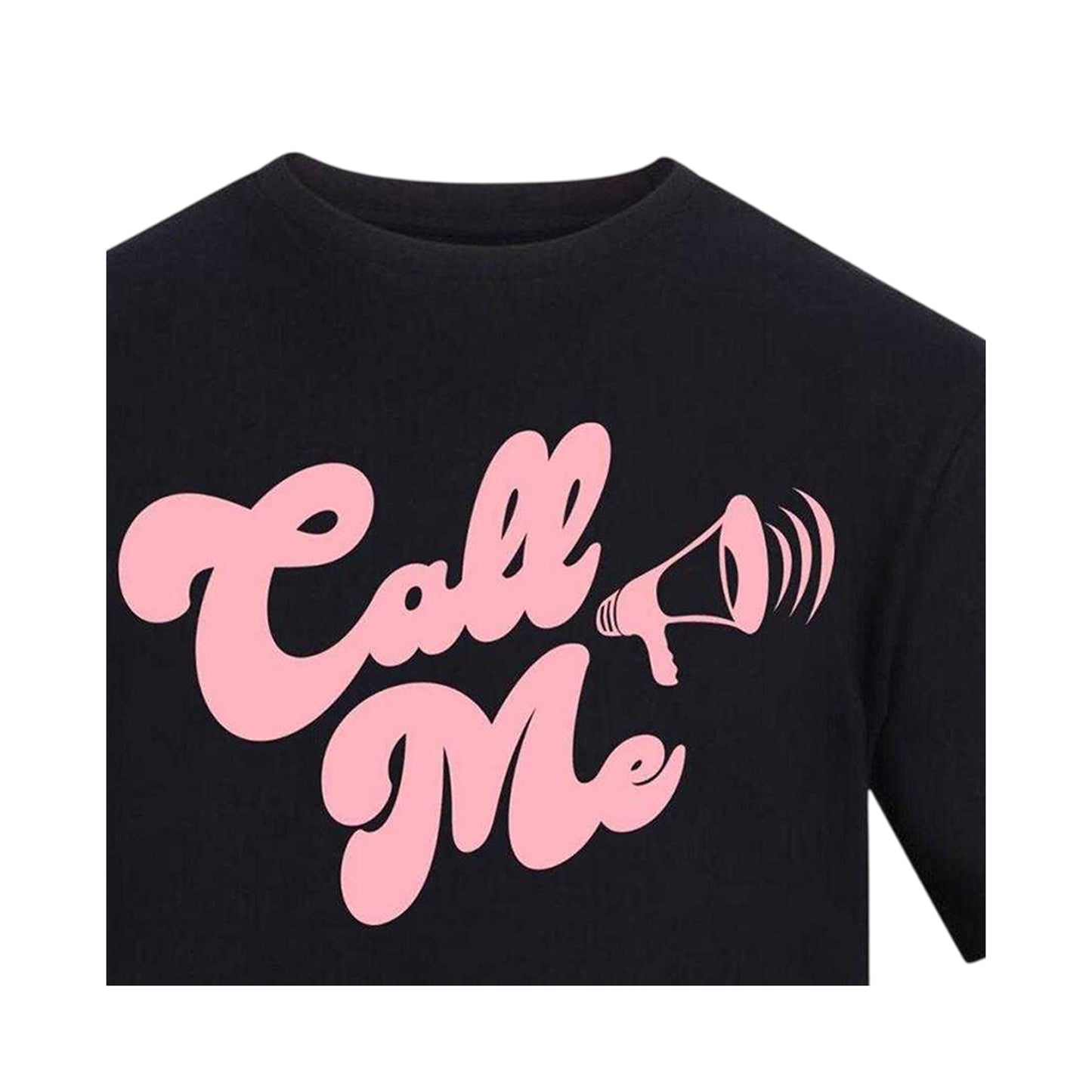 Black - Side - AWD Mens Call Me T-Shirt