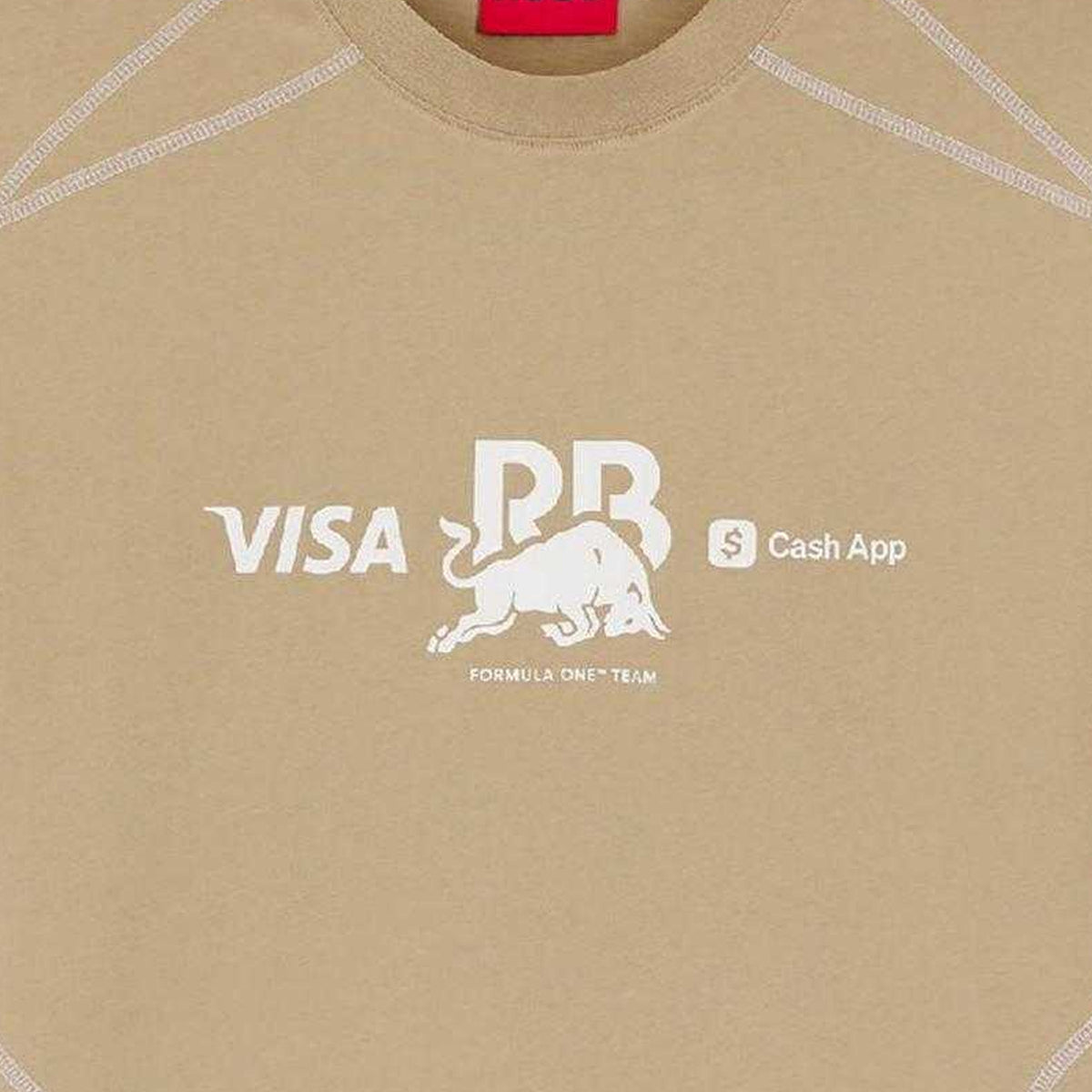 Medium Beige - Side - Hugo Unisex Adult Crew Neck Short-Sleeved Competition T-Shirt