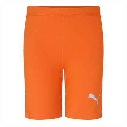 Orange - Front - Puma Mens Liga Short Tights