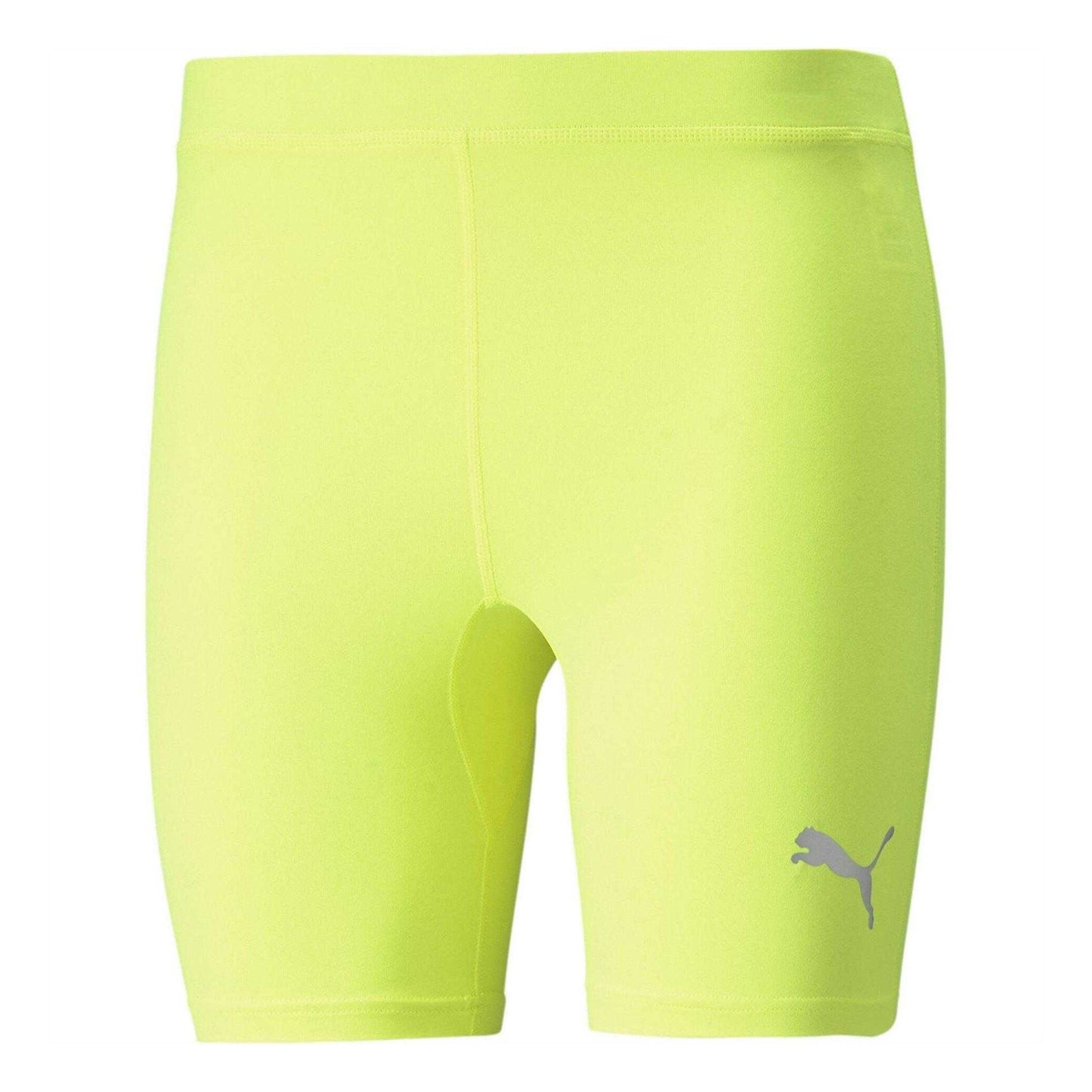 Yellow - Front - Puma Mens Liga Short Tights