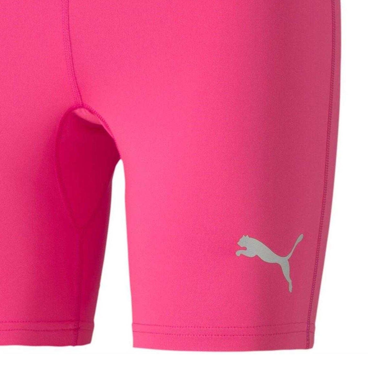 Fluorescent Pink - Side - Puma Mens Liga Short Tights