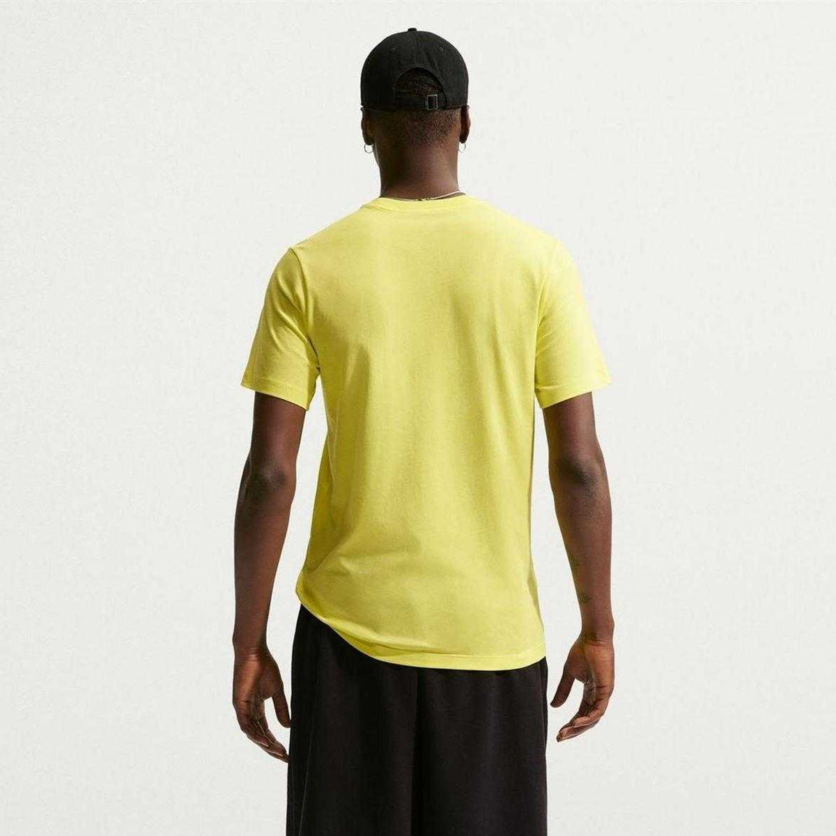 Yellow - Back - Nike Mens Air Jordan Woven Track Shorts