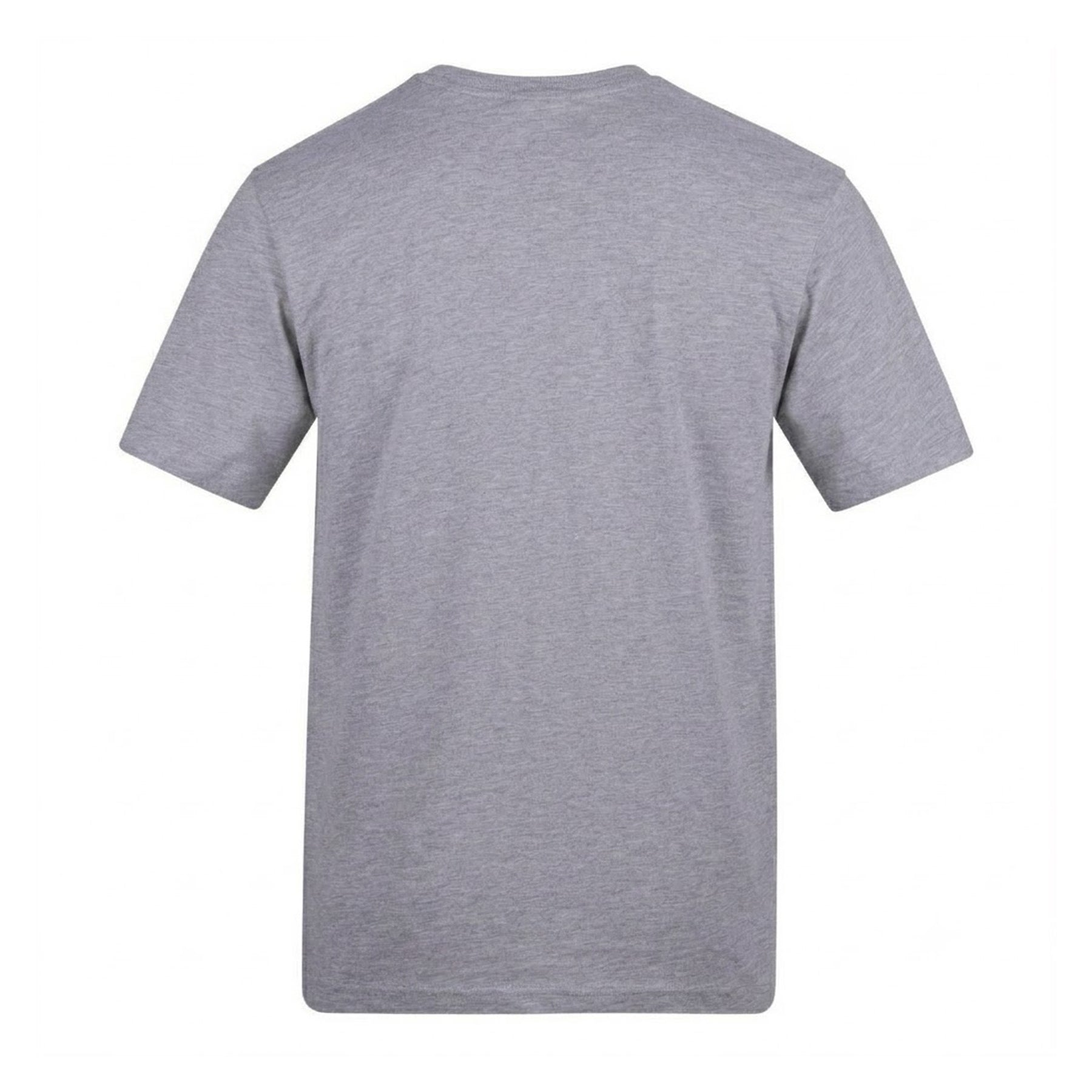 Grey - Back - AWD Mens Cream Fields T-Shirt