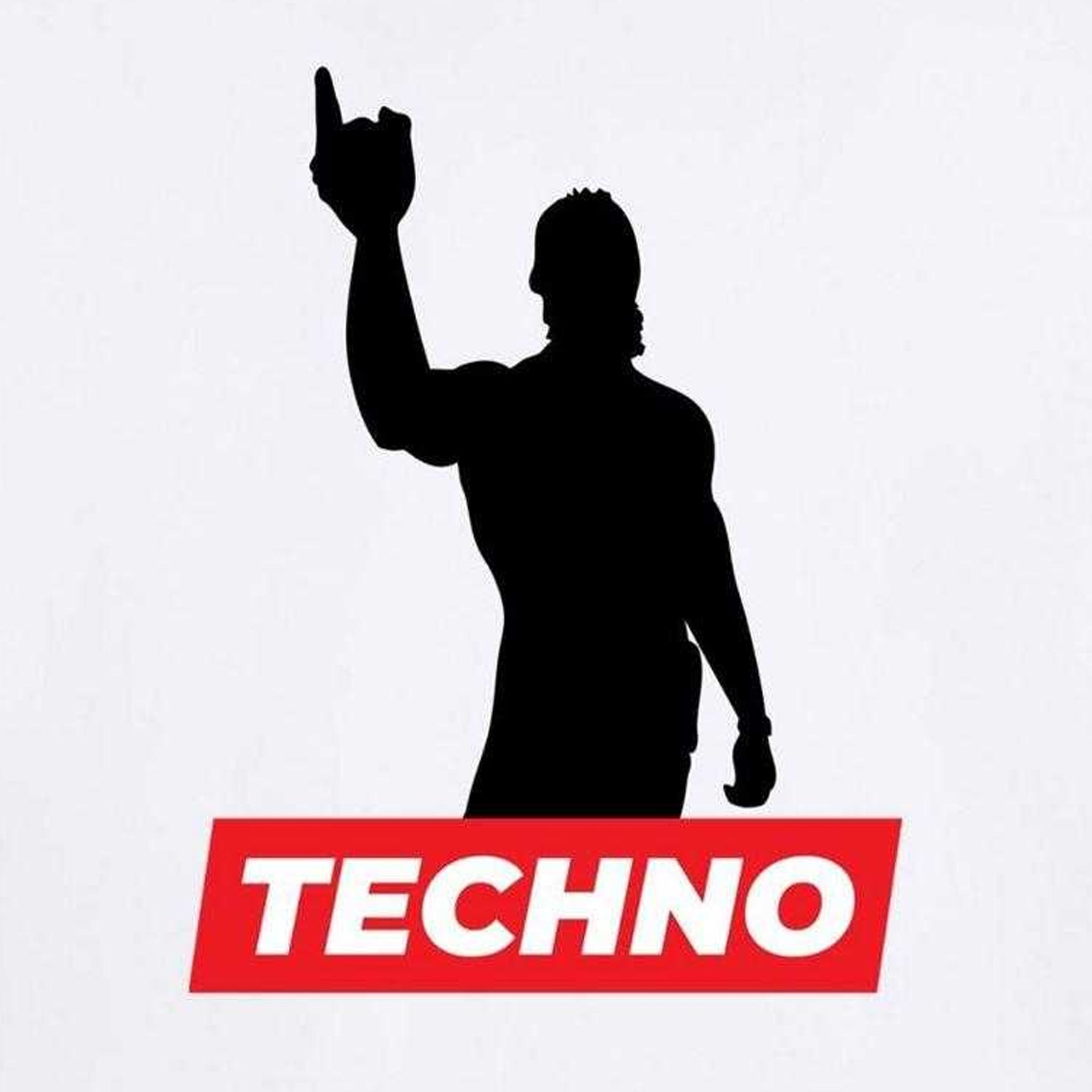 White - Side - AWD Mens Techno T-Shirt
