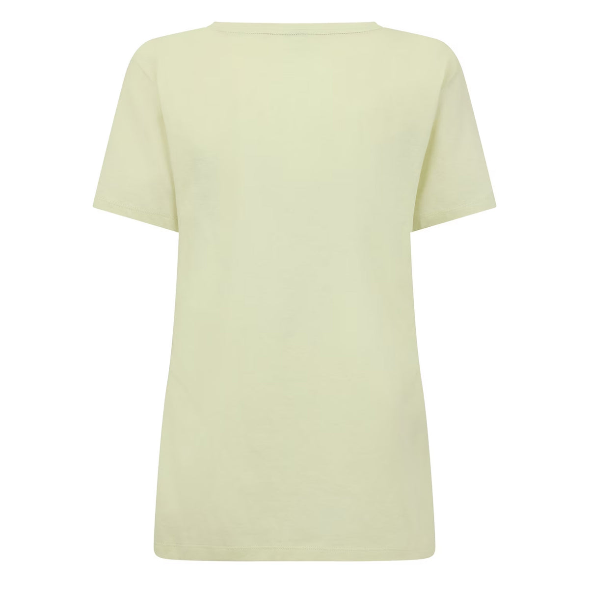 Green - Back - Boss Womens-Ladies Embroidered Logo Slim T-Shirt