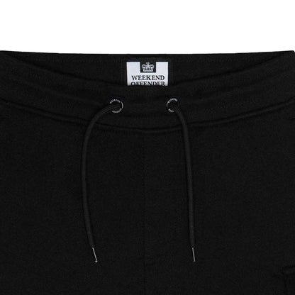 Black - Back - Weekend Offender Boys New Carillo Regular Shorts
