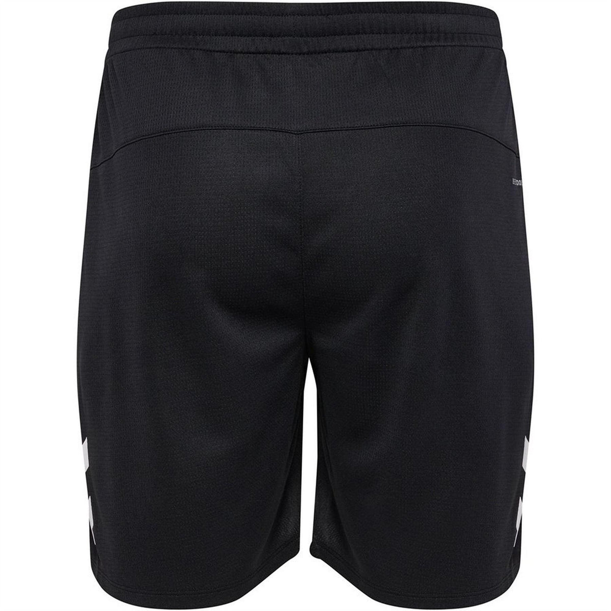 Black - Back - Hummel Mens Lead Side Stripe Training Shorts