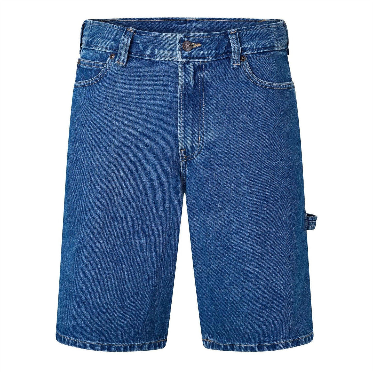 Classic Blue - Front - Dickies Mens Denim Shorts