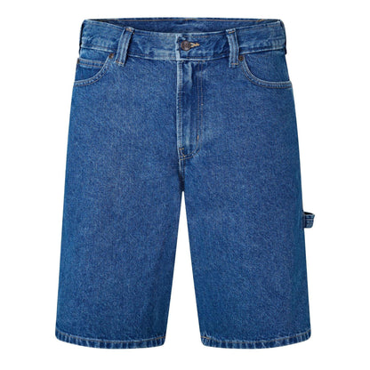 Classic Blue - Front - Dickies Mens Denim Shorts