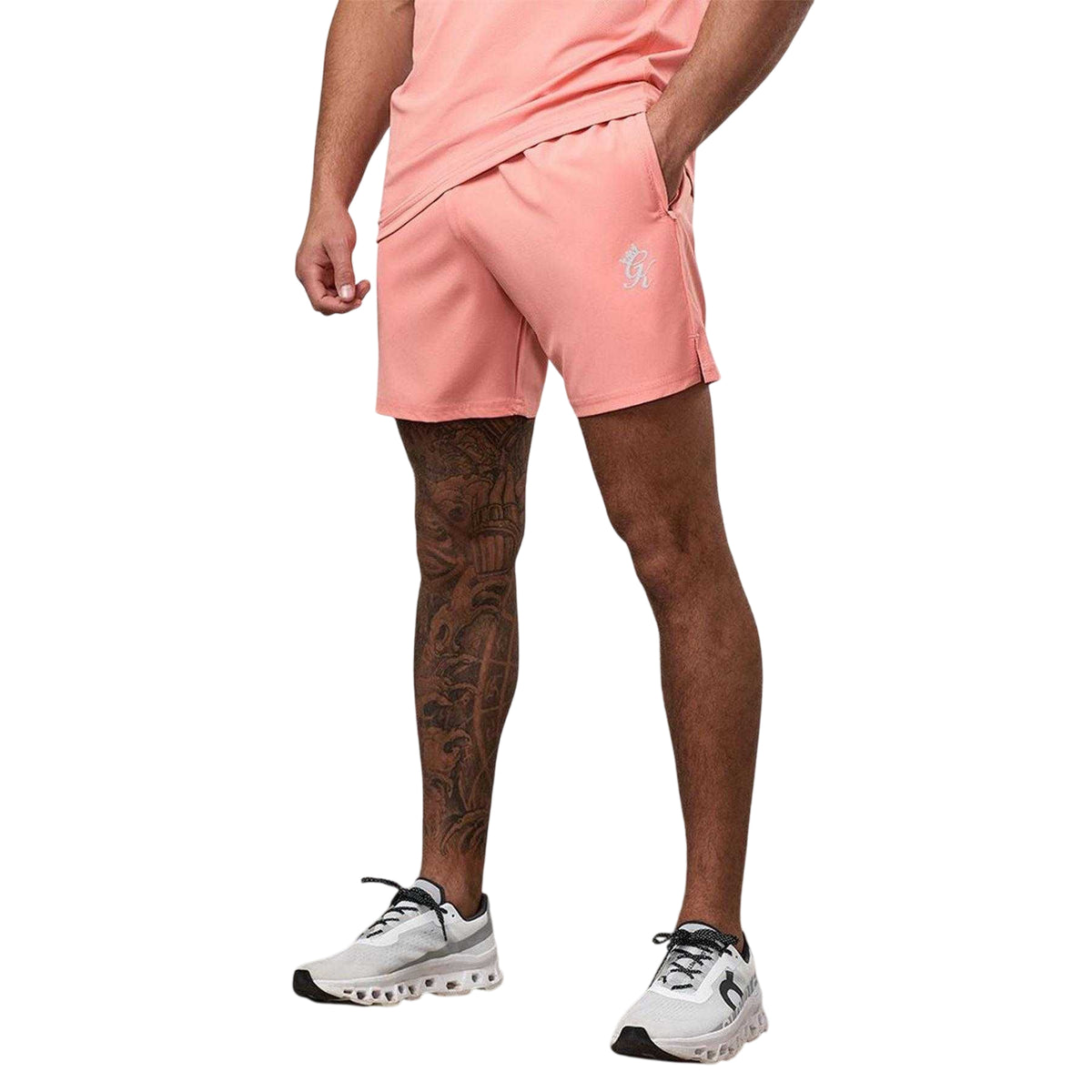 Dusty Coral - Lifestyle - Gym King Mens Energy Shorts