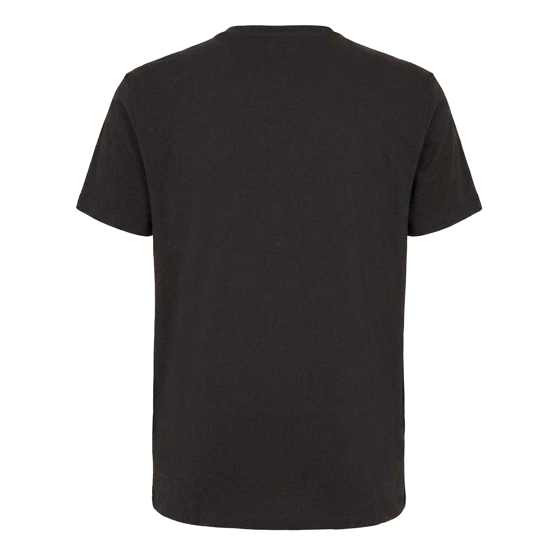 Black - Back - Hugo Mens Plain V Neck T-Shirt