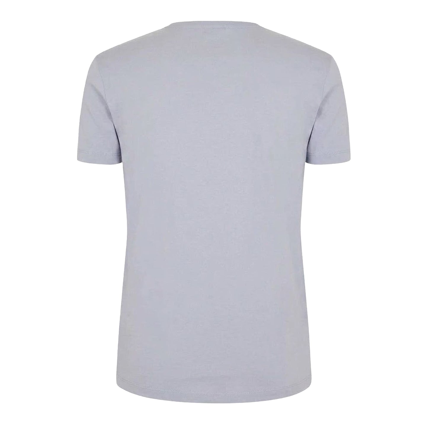 Medium Grey - Back - Hugo Mens Plain V Neck T-Shirt
