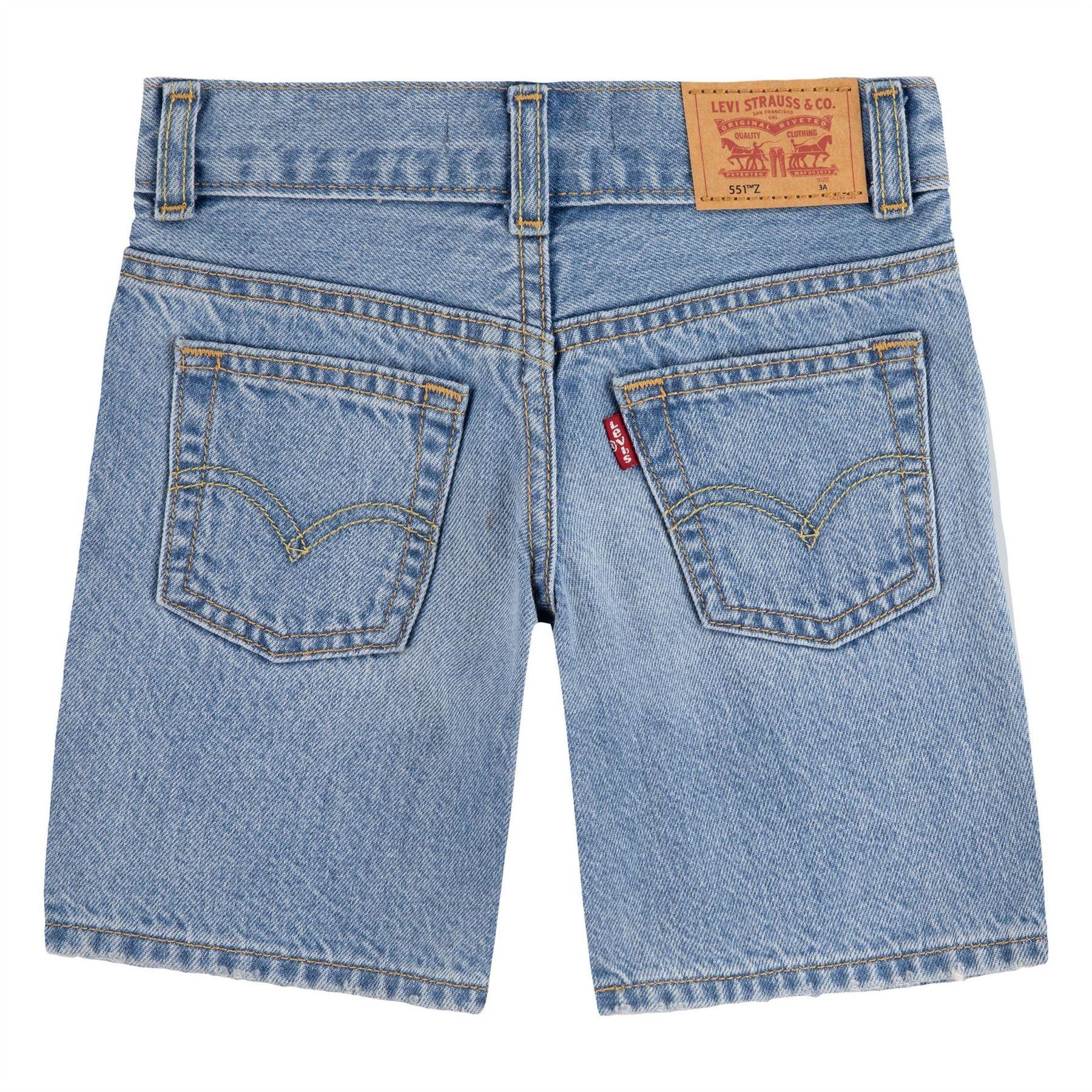 Scratch L9K - Back - Levis Childrens-Kids Skate Denim Shorts