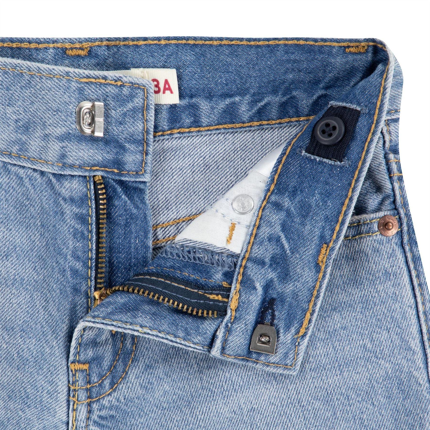 Scratch L9K - Side - Levis Childrens-Kids Skate Denim Shorts