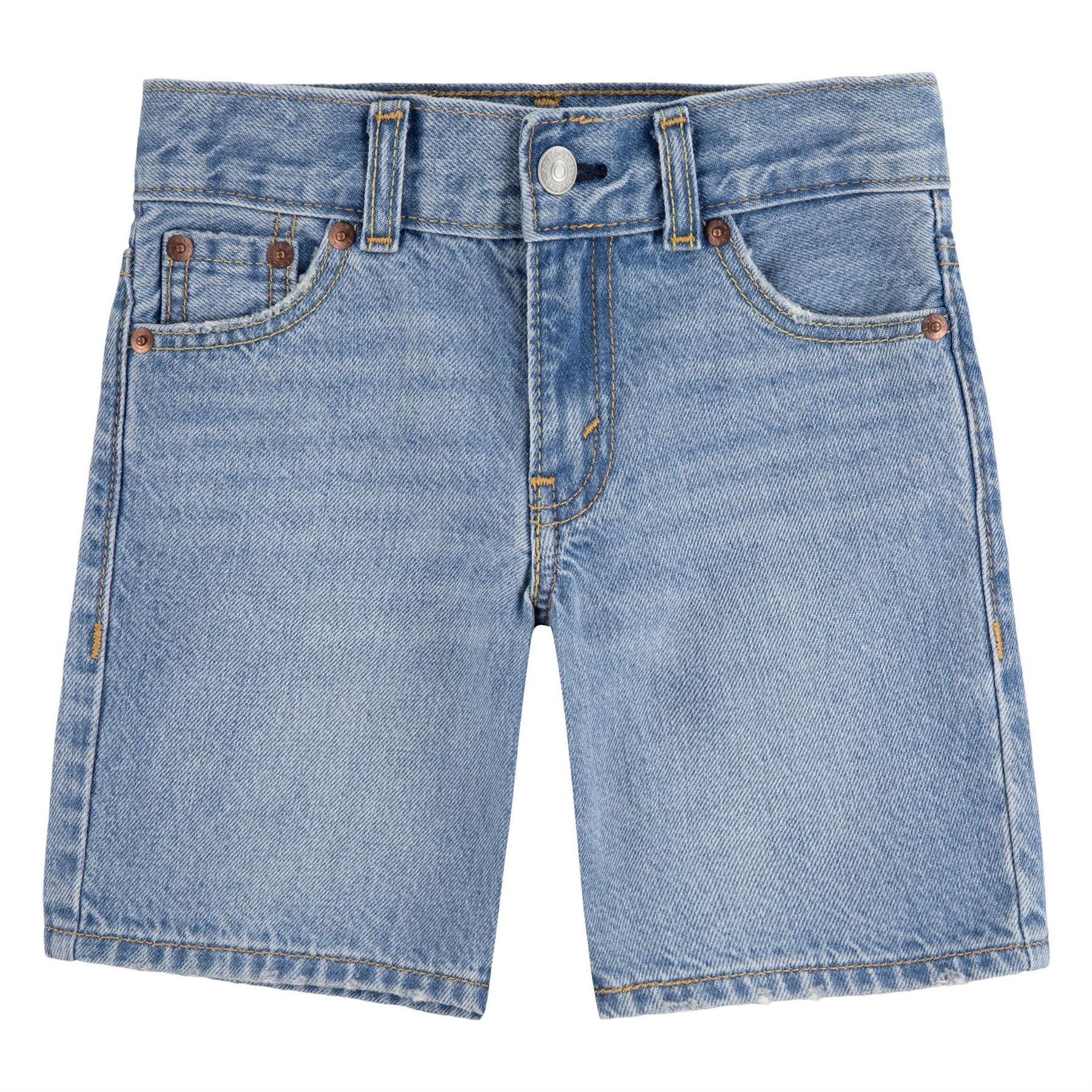 Scratch L9K - Front - Levis Childrens-Kids Skate Denim Shorts