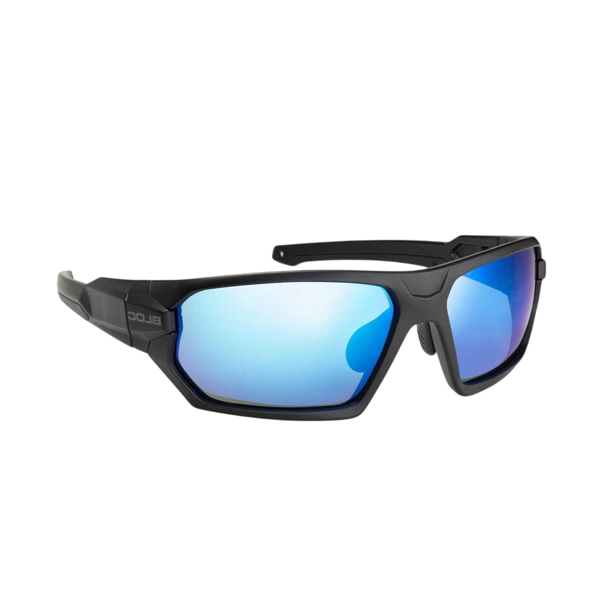 Blue - Back - Bloc Mens 20 5 Wrap Around Sunglasses