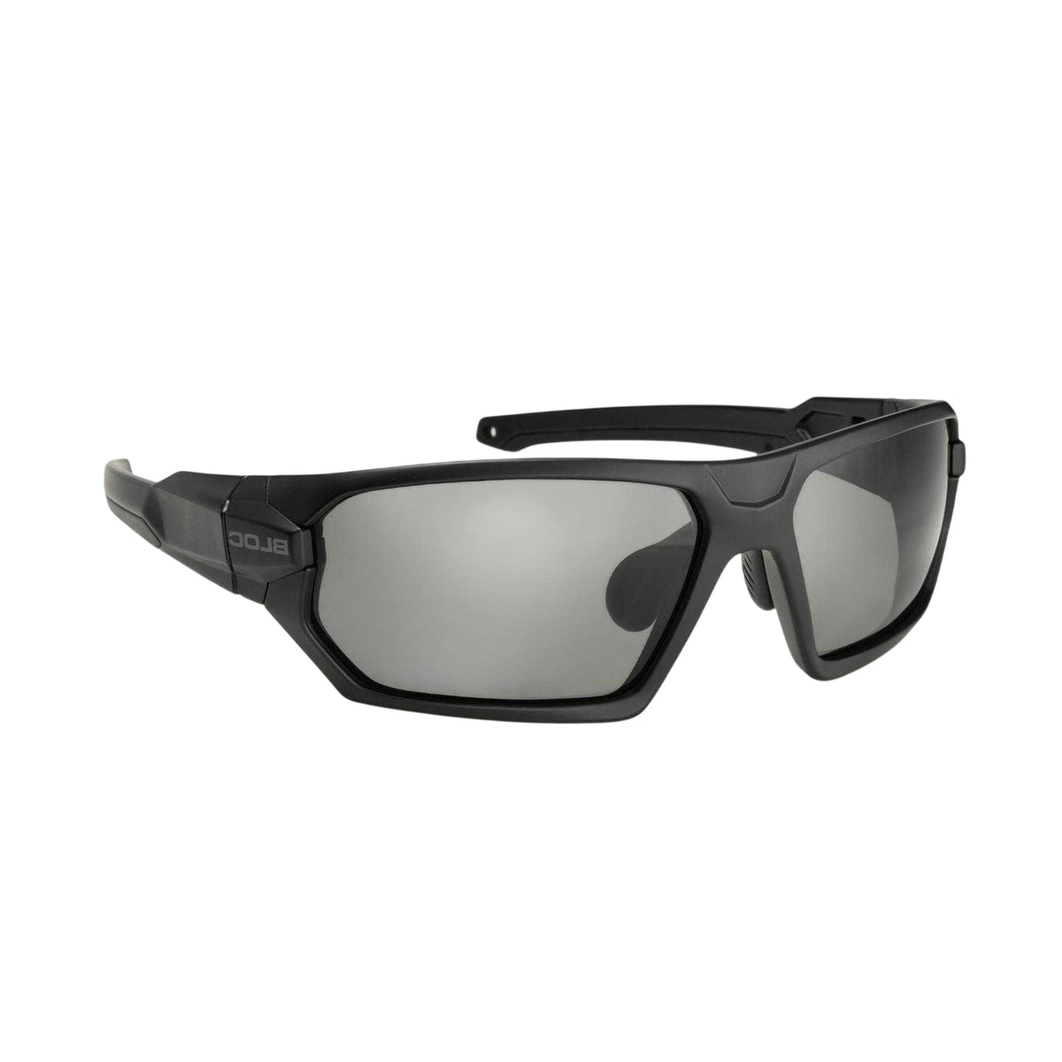 Grey - Back - Bloc Mens 20 5 Wrap Around Sunglasses