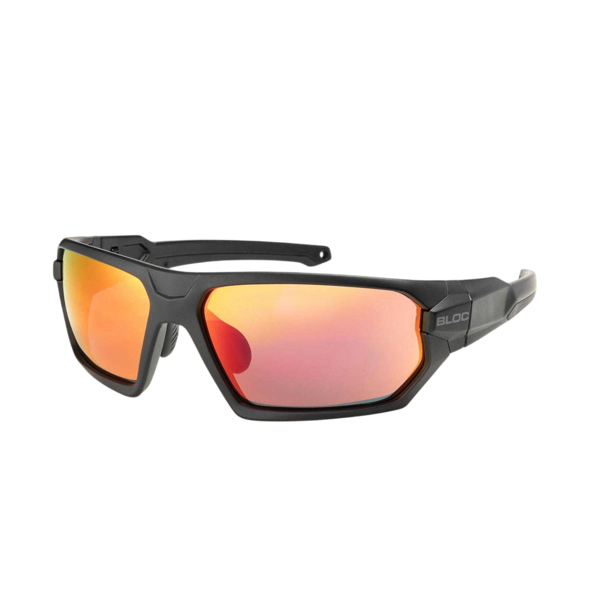 Red - Front - Bloc Mens 20 5 Wrap Around Sunglasses