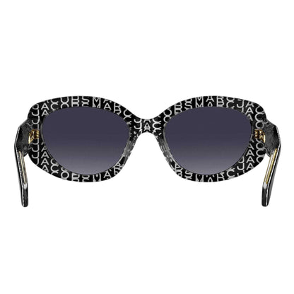 Black-White - Back - Marc Jacobs Womens-Ladies Cat Eye Sunglasses
