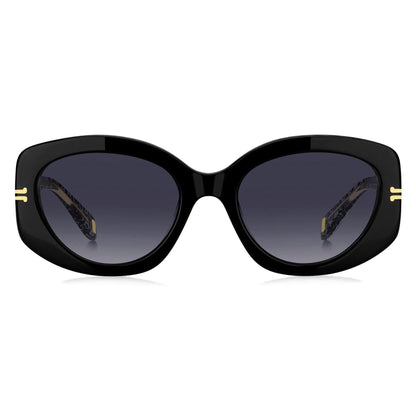 Black-White - Side - Marc Jacobs Womens-Ladies Cat Eye Sunglasses