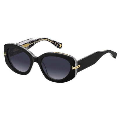 Black-White - Front - Marc Jacobs Womens-Ladies Cat Eye Sunglasses
