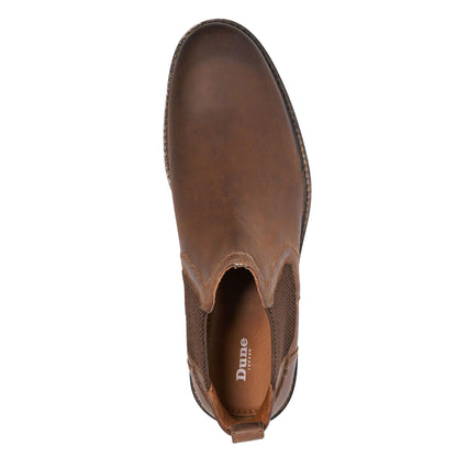 Brown - Lifestyle - Dune London Mens Chorleys Leather Chelsea Boots