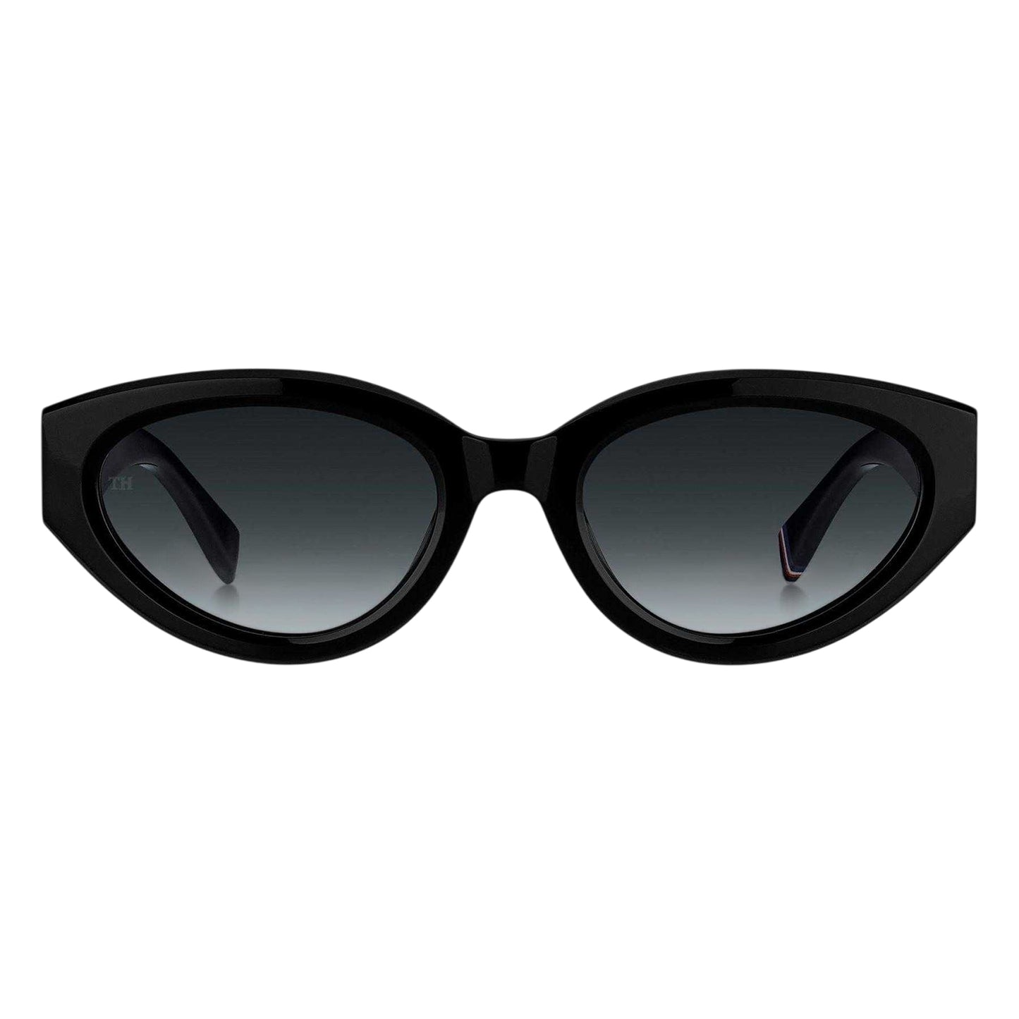Black - Back - Tommy Hilfiger Womens-Ladies Oval Sunglasses
