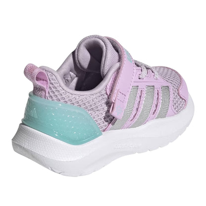 Ice Lavender - Back - Adidas Childrens-Kids Lightorama Low Trainers