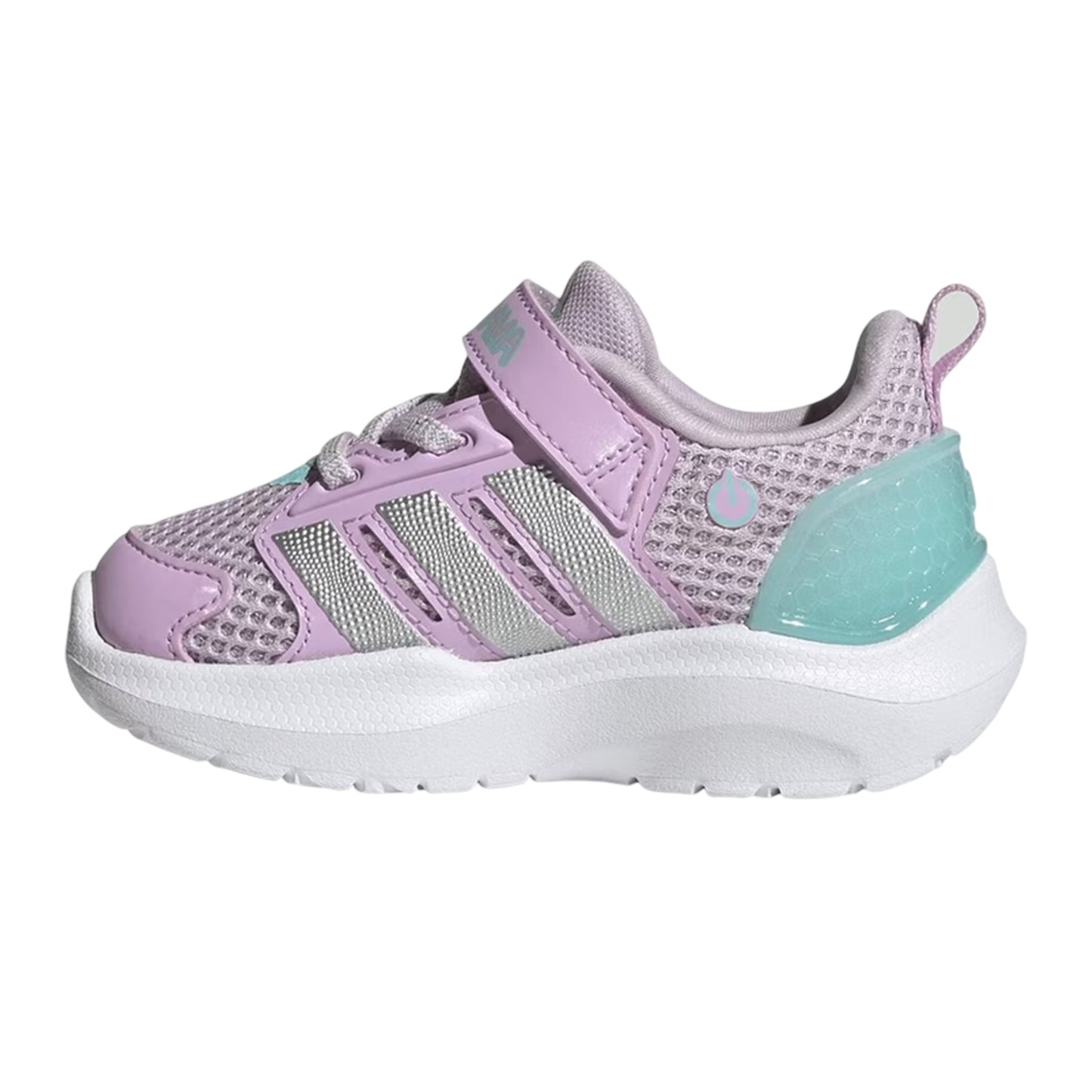 Ice Lavender - Side - Adidas Childrens-Kids Lightorama Low Trainers