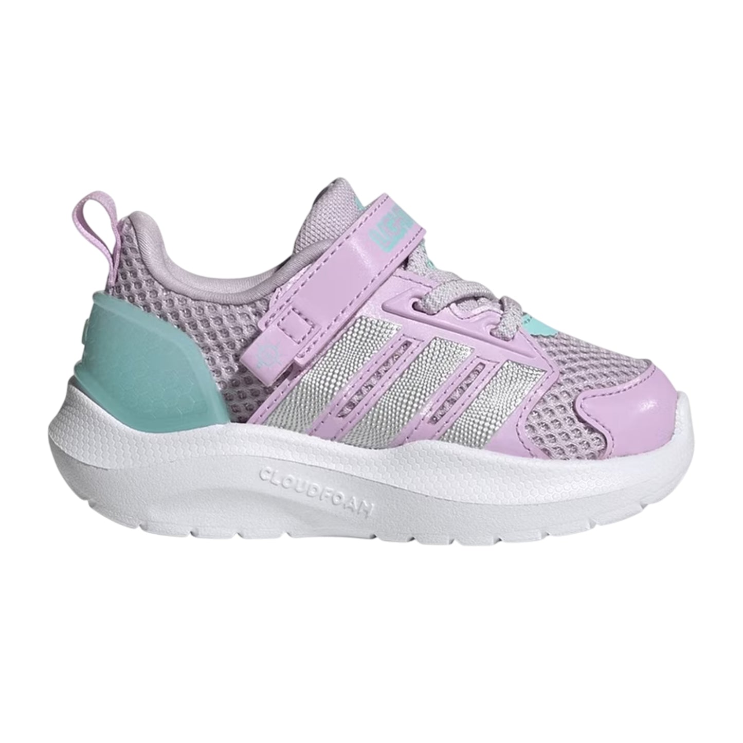 Ice Lavender - Front - Adidas Childrens-Kids Lightorama Low Trainers