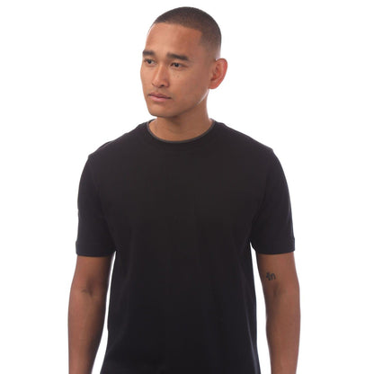 Black - Side - Hugo Boss Mens H-Thompson T-Shirt
