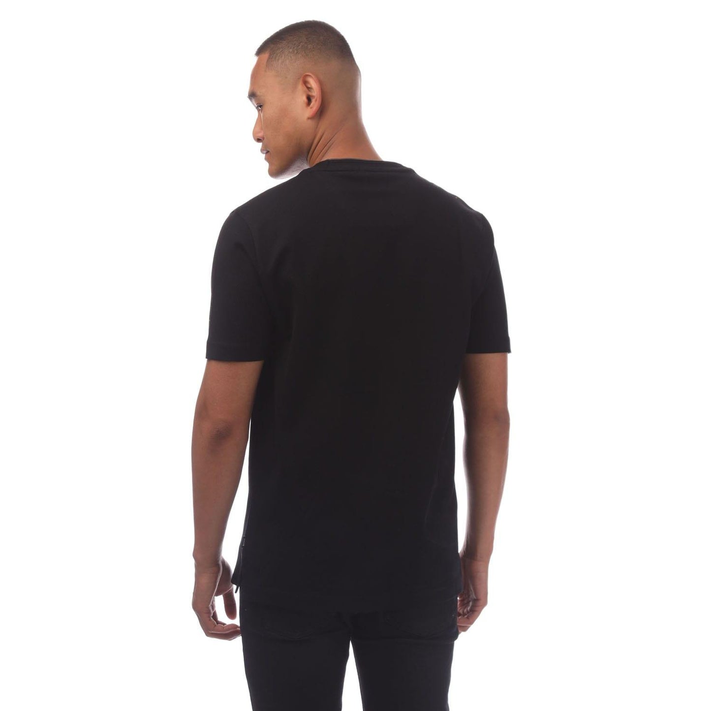 Black - Back - Hugo Boss Mens H-Thompson T-Shirt