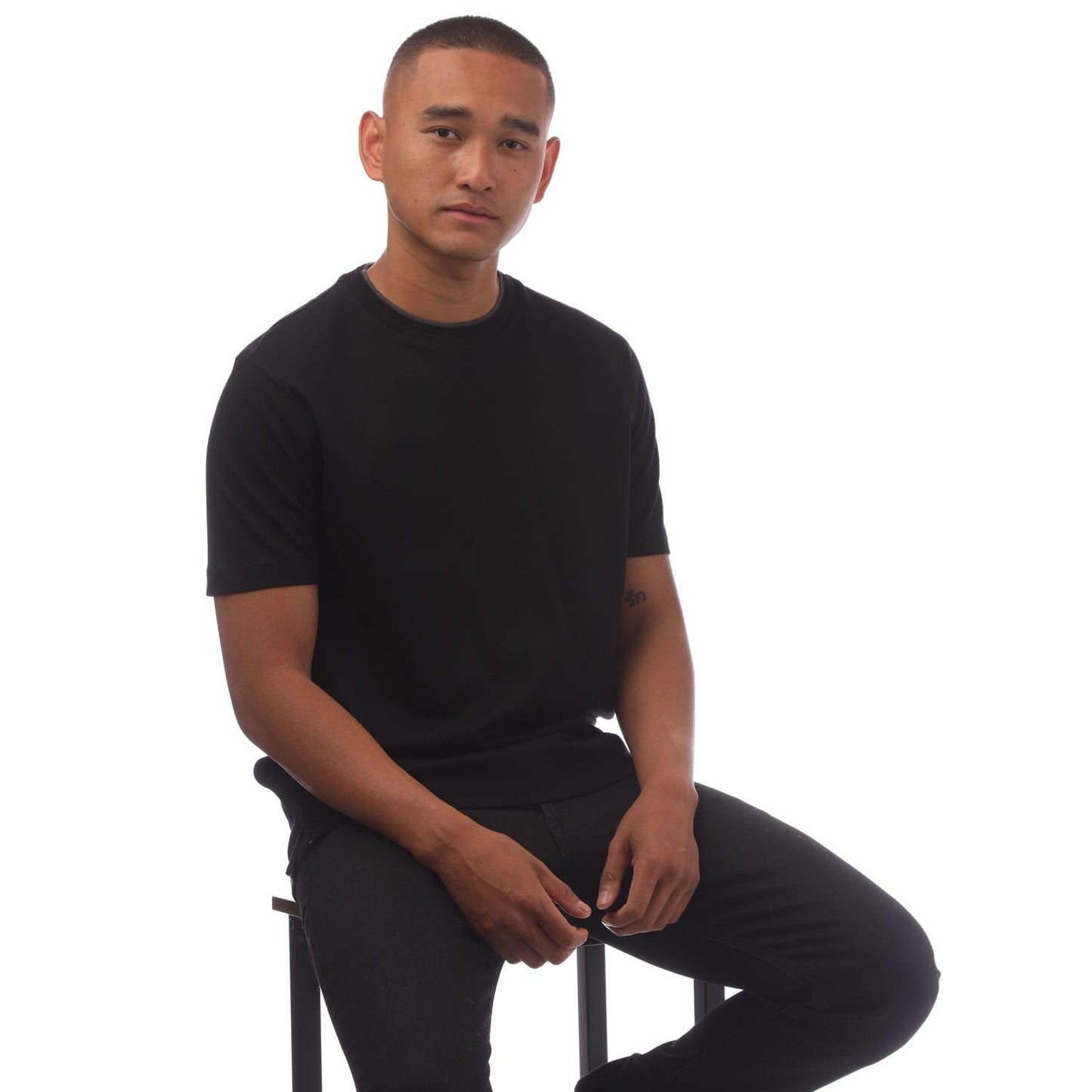 Black - Lifestyle - Hugo Boss Mens H-Thompson T-Shirt