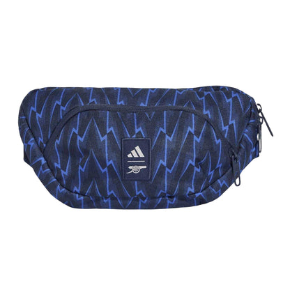 Night Indigo-Blue - Front - Adidas Arsenal FC Logo Waist Bag