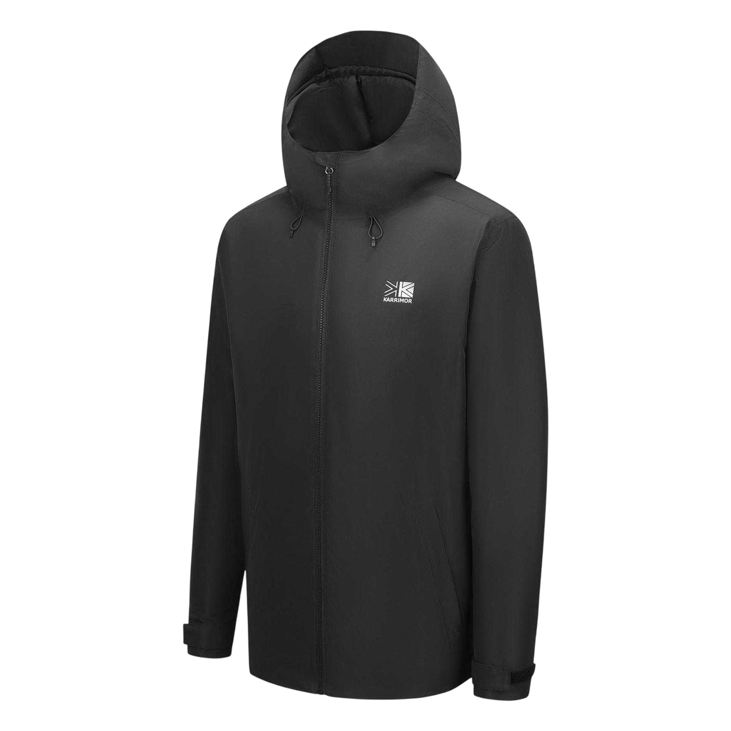 Black - Side - Karrimor Mens Sierra Insulated Waterproof Puffer Jacket