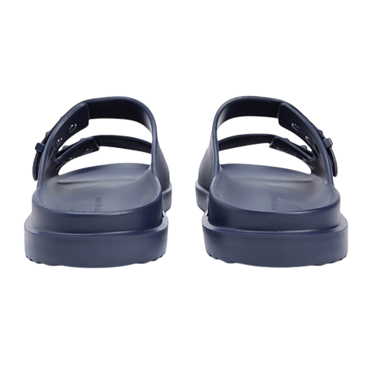 Desert Sky - Back - Tommy Hilfiger Mens Logo Double Strap Sliders