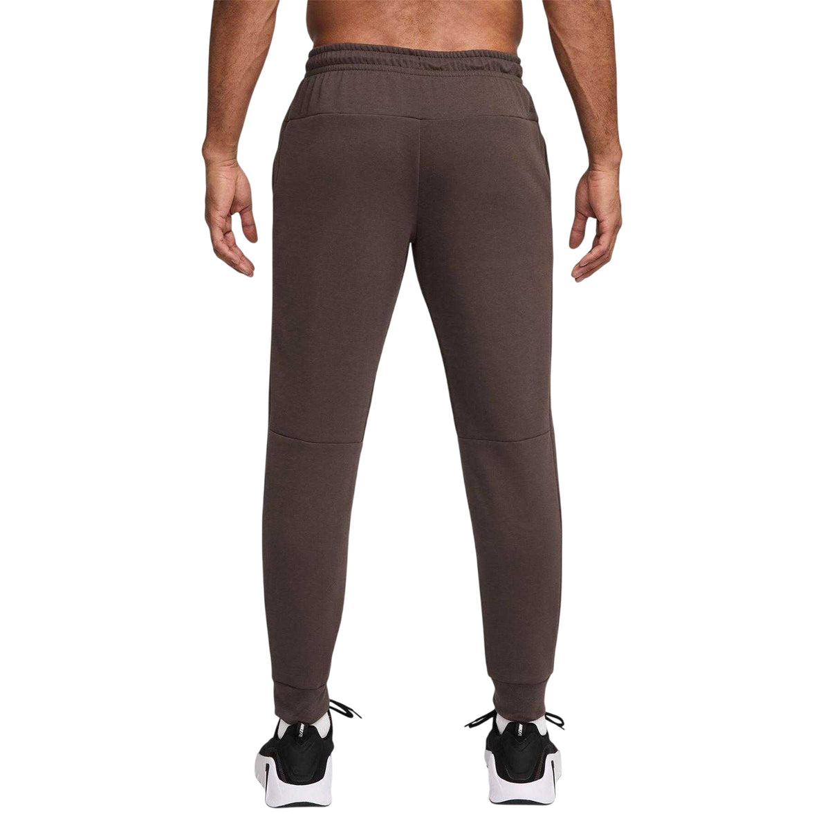Brown - Back - Nike Mens Dri-FIT Logo Joggers