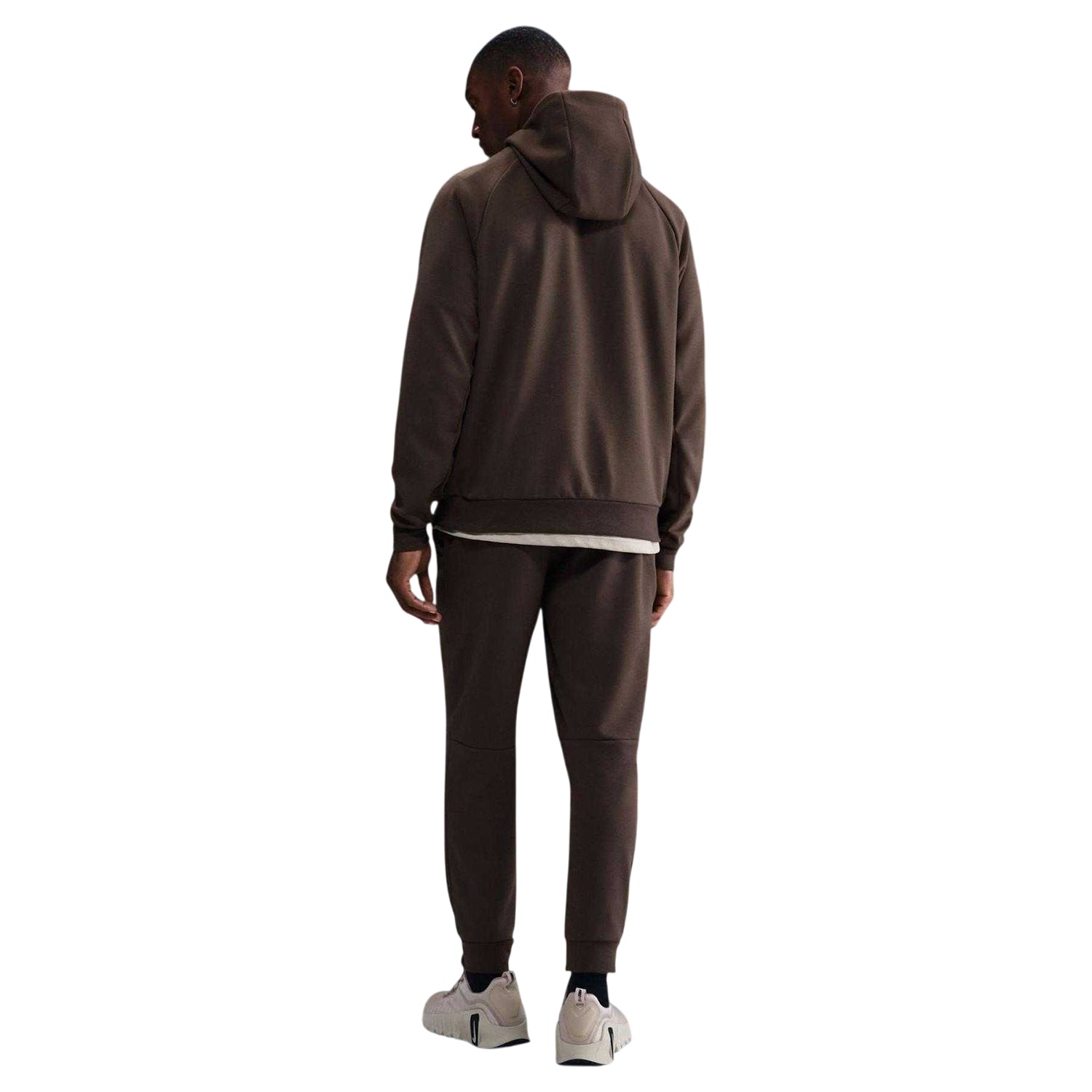 Brown - Side - Nike Mens Dri-FIT Logo Joggers