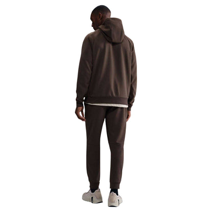 Brown - Side - Nike Mens Dri-FIT Logo Joggers