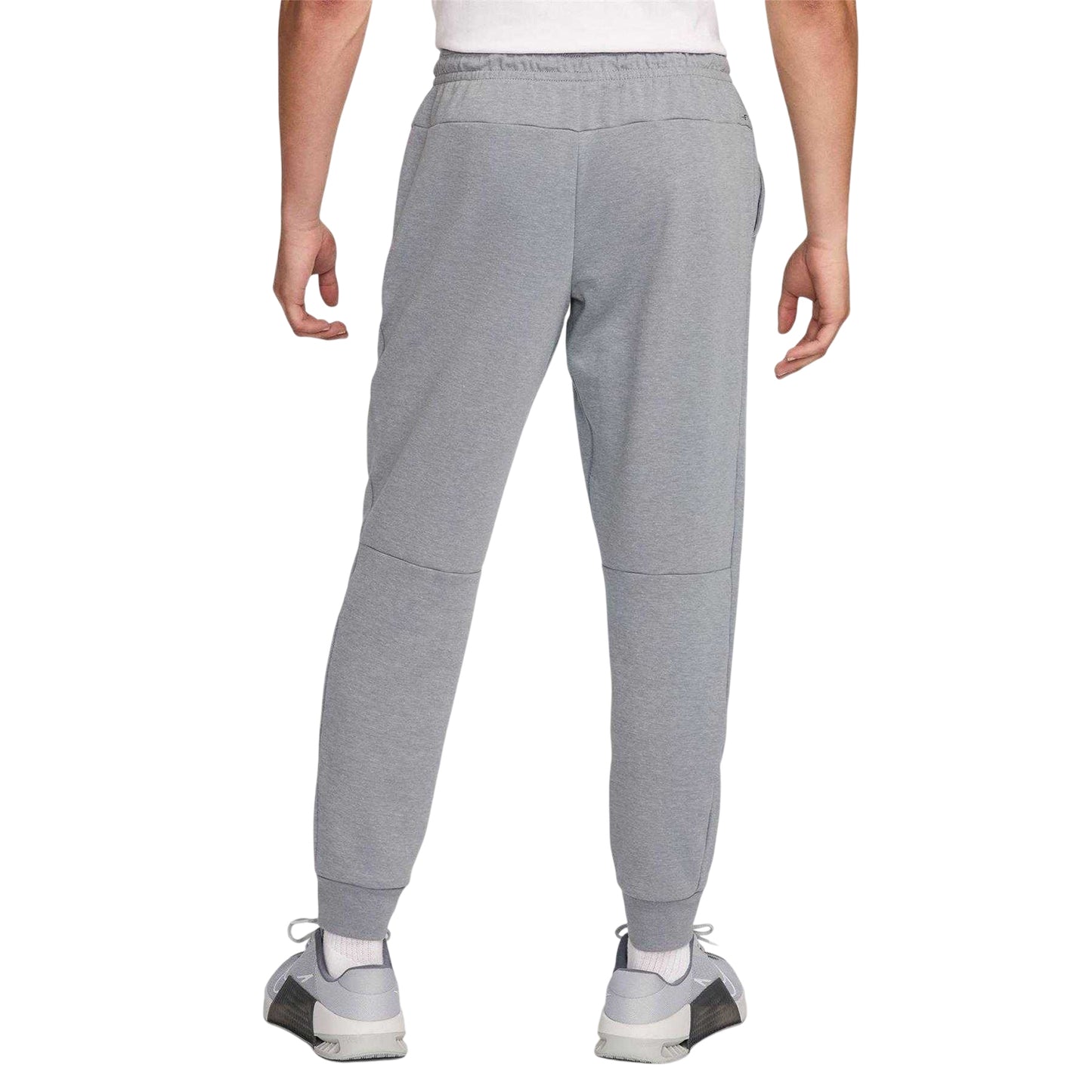 Cool Grey - Back - Nike Mens Dri-FIT Logo Joggers