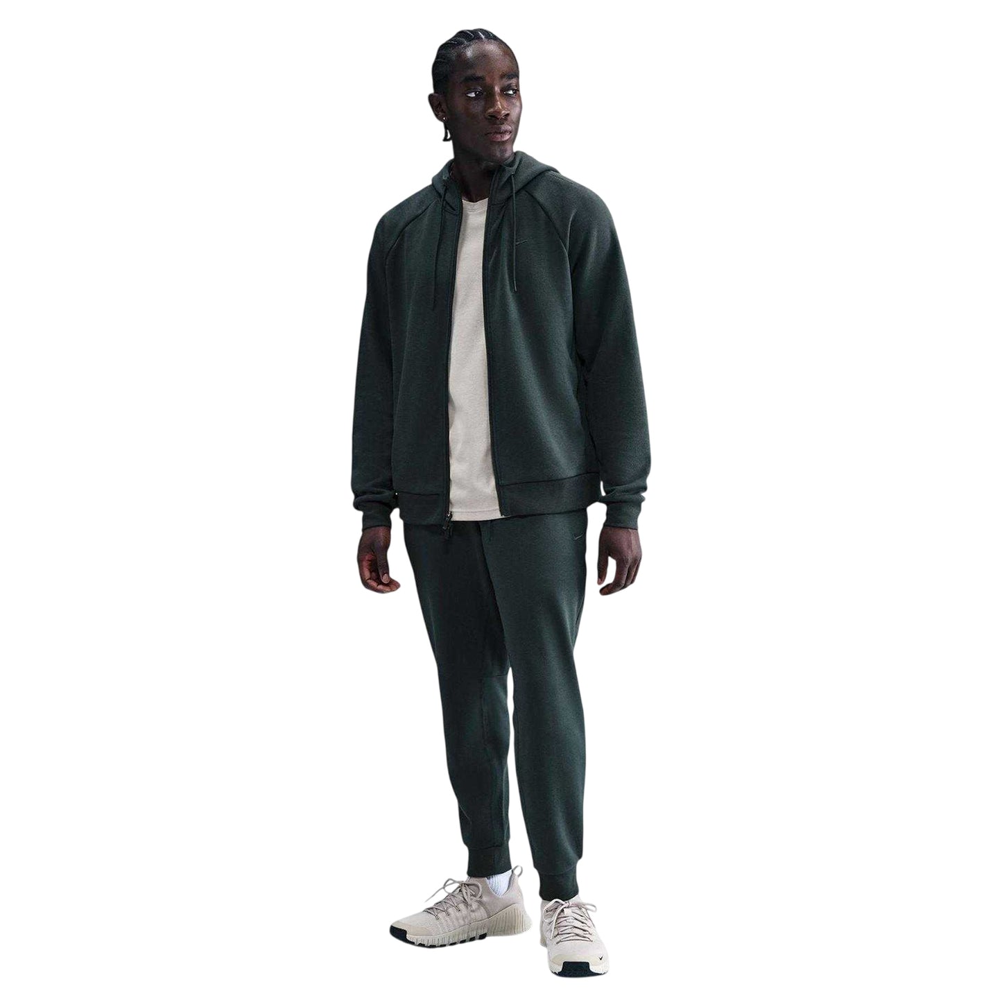 Seaweed - Front - Nike Mens Dri-FIT Logo Joggers
