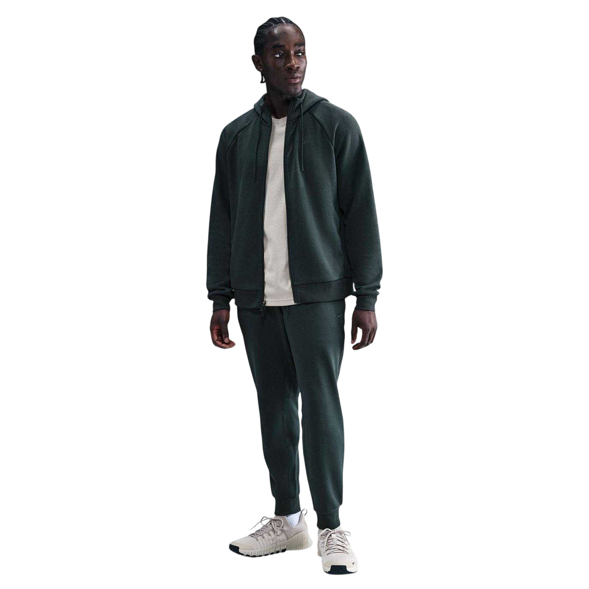 Seaweed - Front - Nike Mens Dri-FIT Logo Joggers
